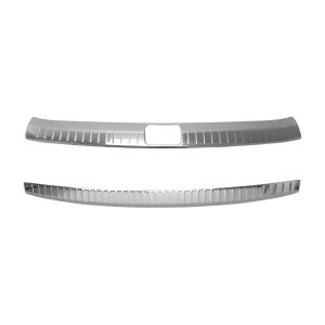 KIA SPORTAGE IV QL Rear Bumper Sill Cover + Rear Trunk Sill Cover - Omac - S.Steel - Glossy - '17-'19 KIA SPORTAGE IV QL Rear Bumper Sill Cover + Rear Trunk Sill Cover - Omac - S.Steel - Glossy - '17-'19